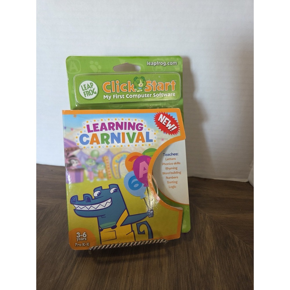 LeapFrog ClickStart Learning Carnival Cartridge Reading/Phonics 3-6